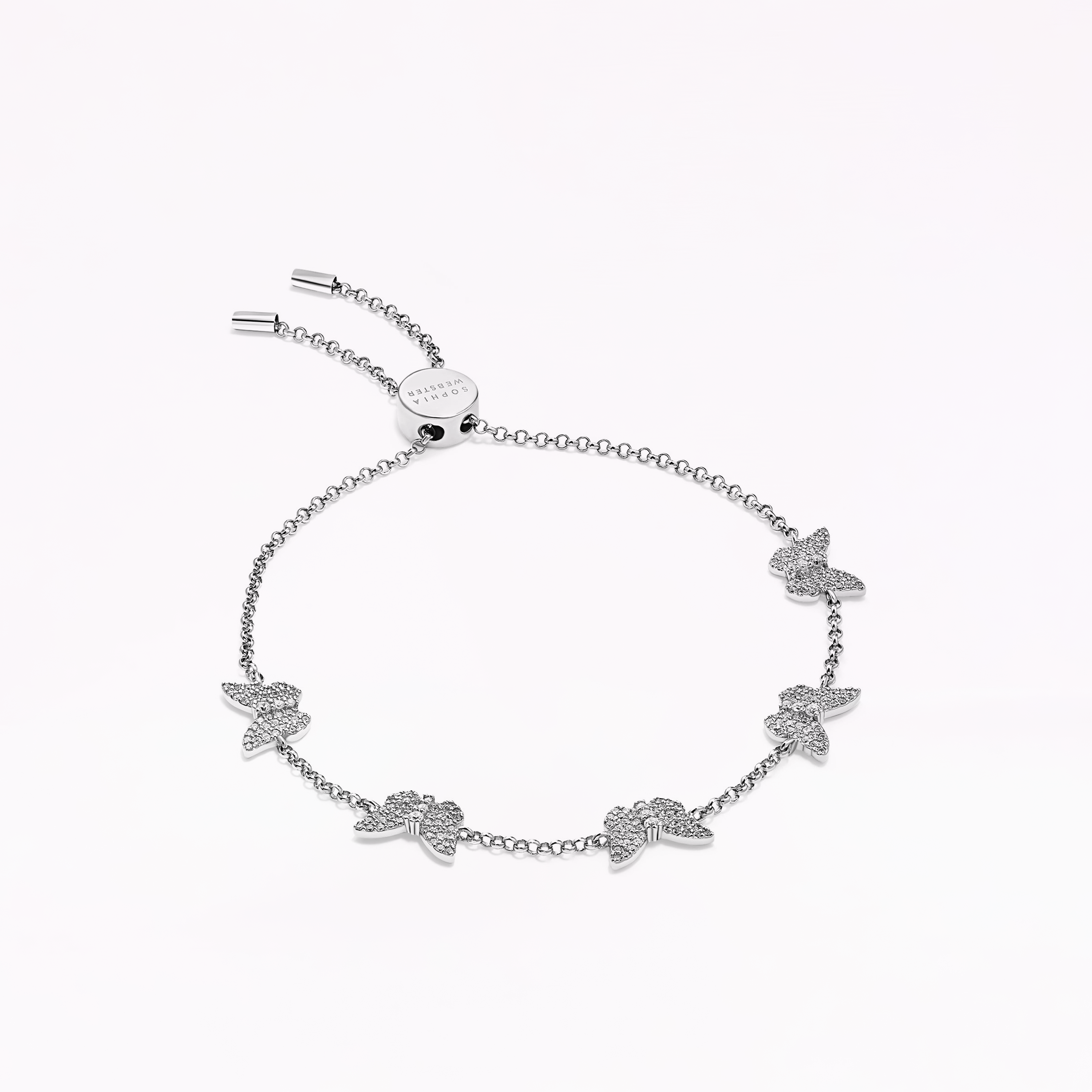 Papillon Silver Bracelet – Sophia Webster
