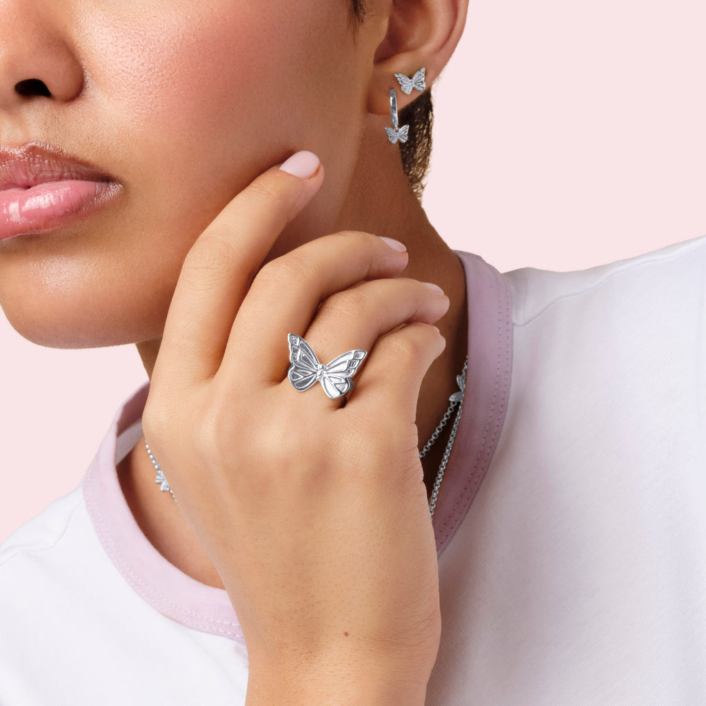 Mariposa Huggies Earrings