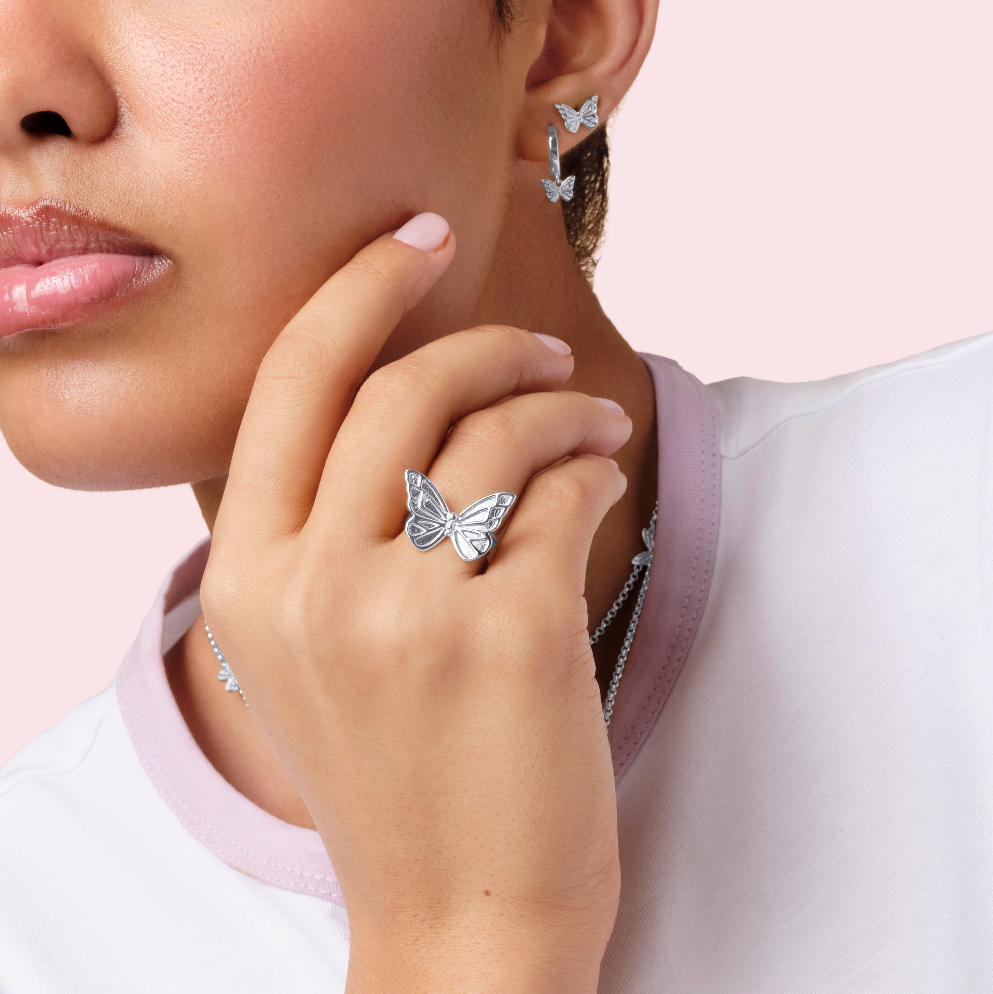 Mariposa Huggies Earrings