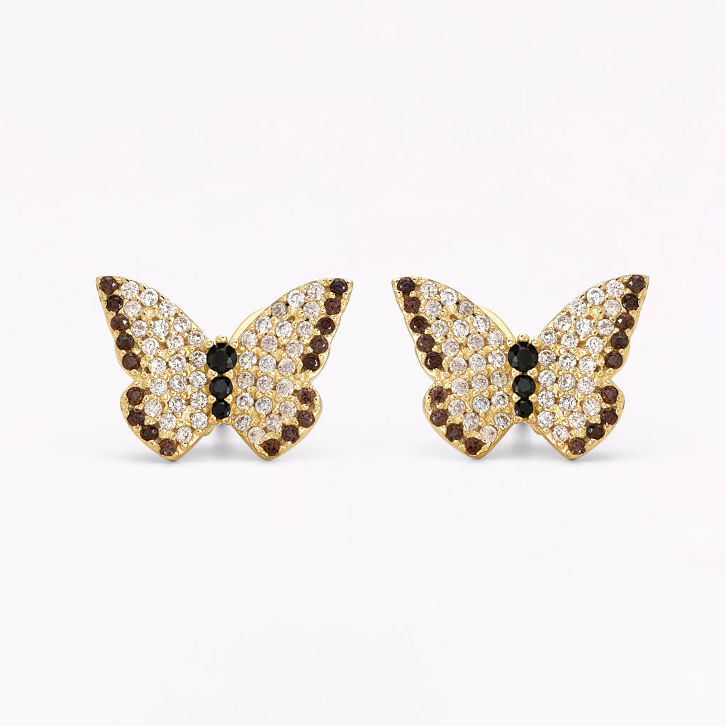 Papillion Stud Earrings