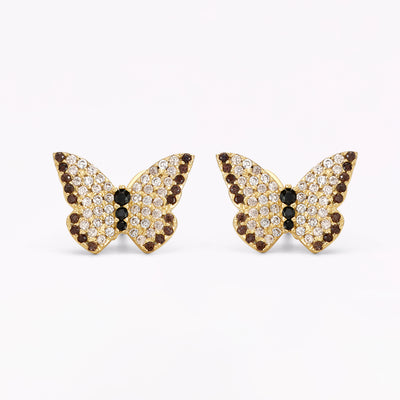Papillon Stud Earrings