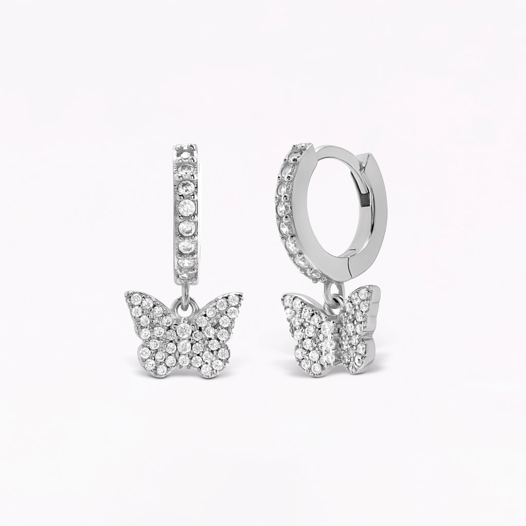 Papillion Huggies Earrings