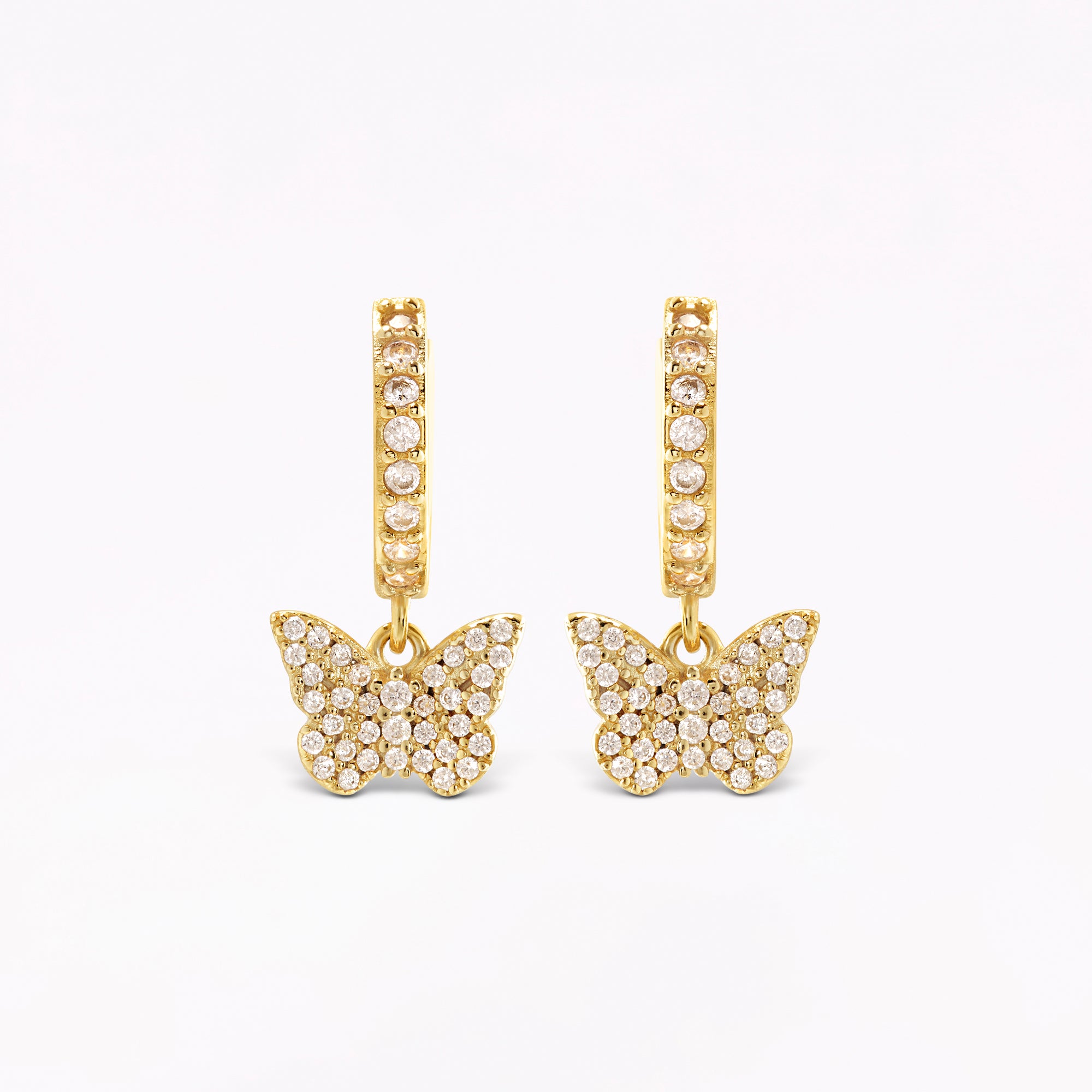 Papillion Huggies Earrings
