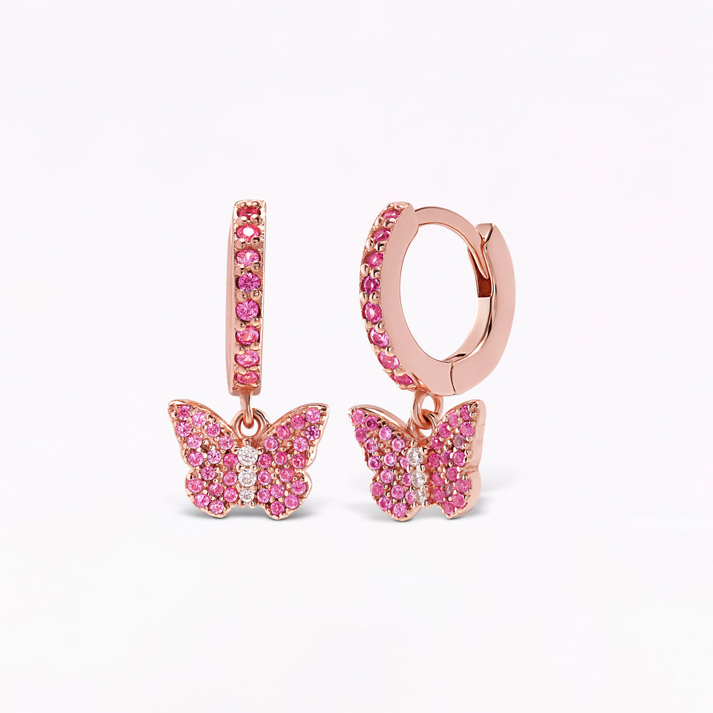 Papillion Huggies Earrings