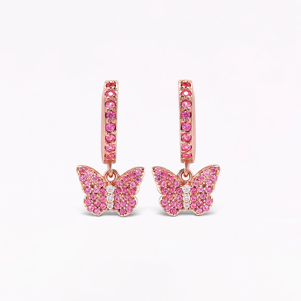 Papillion Huggies Earrings