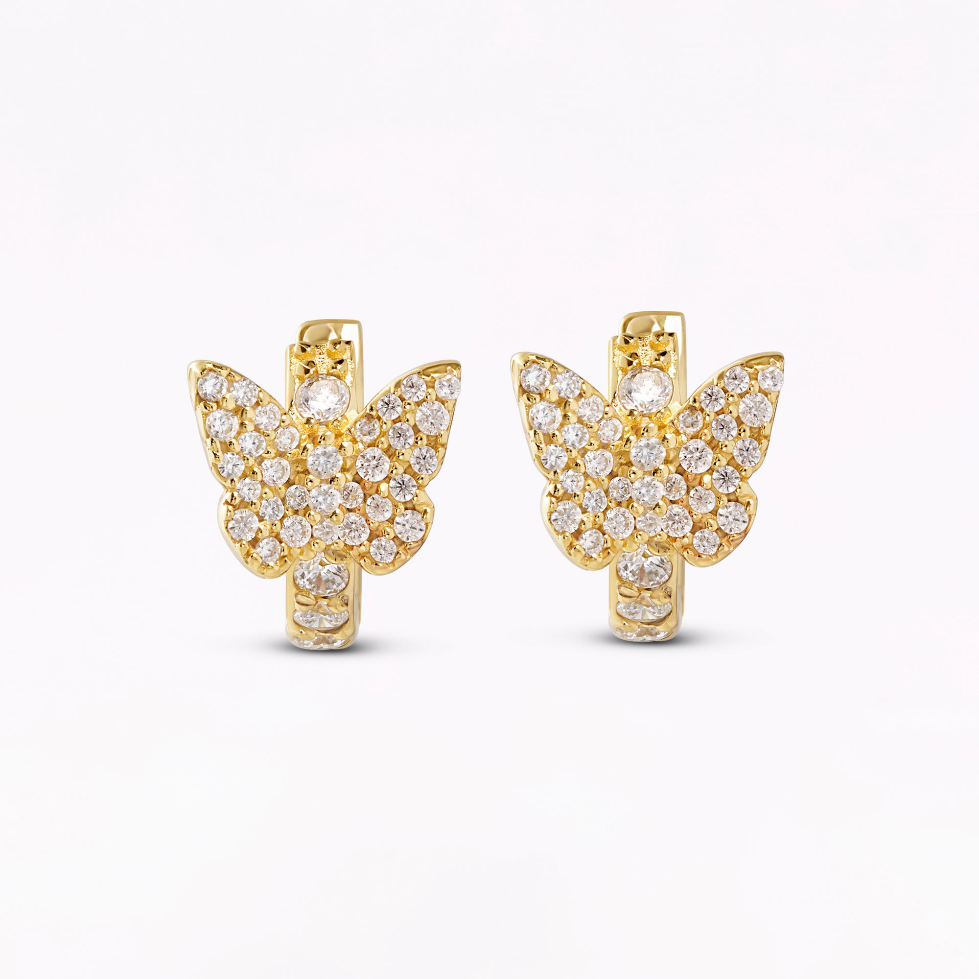 Papillion Mini Huggies Earrings