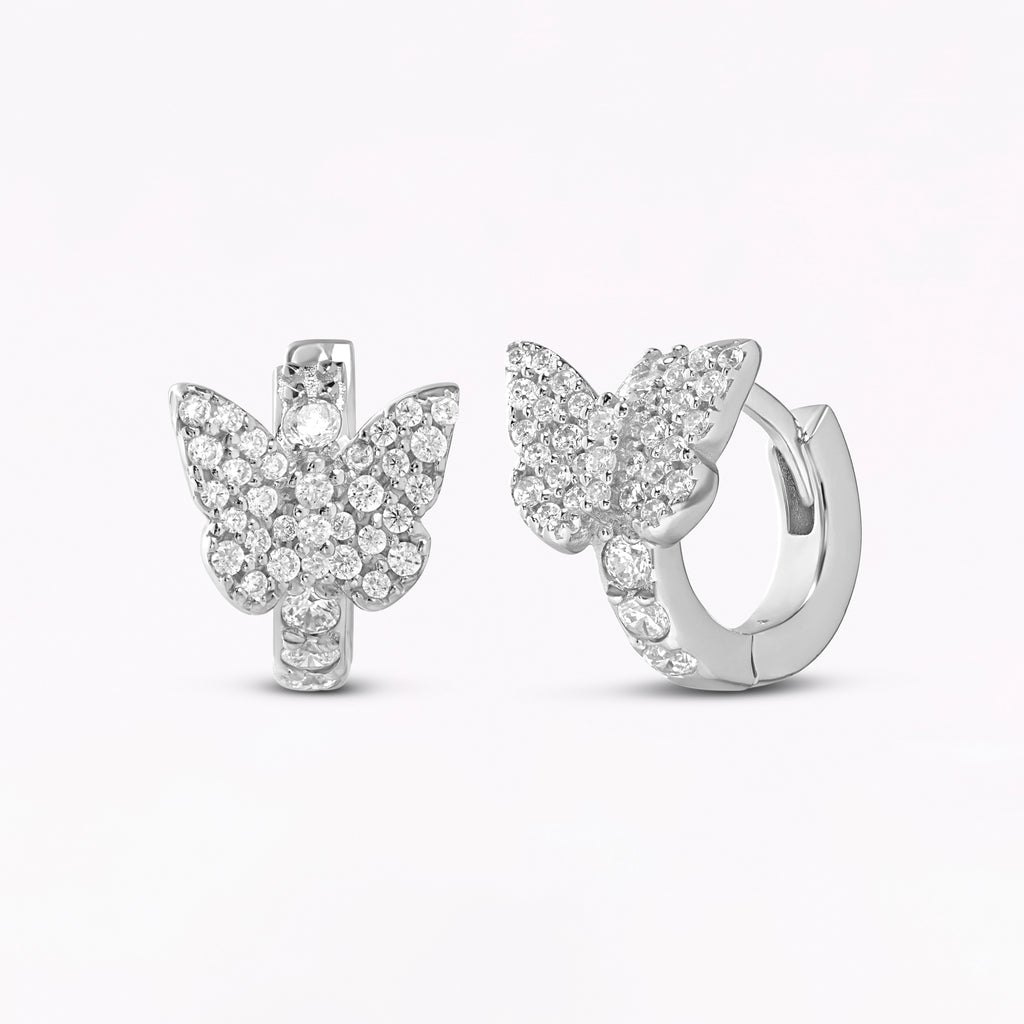 Papillion Mini Huggies Earrings
