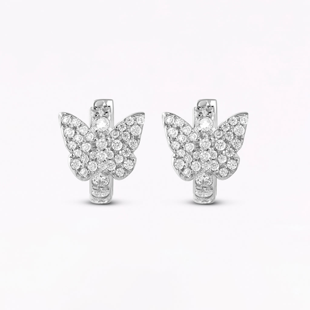 Papillion Mini Huggies Earrings