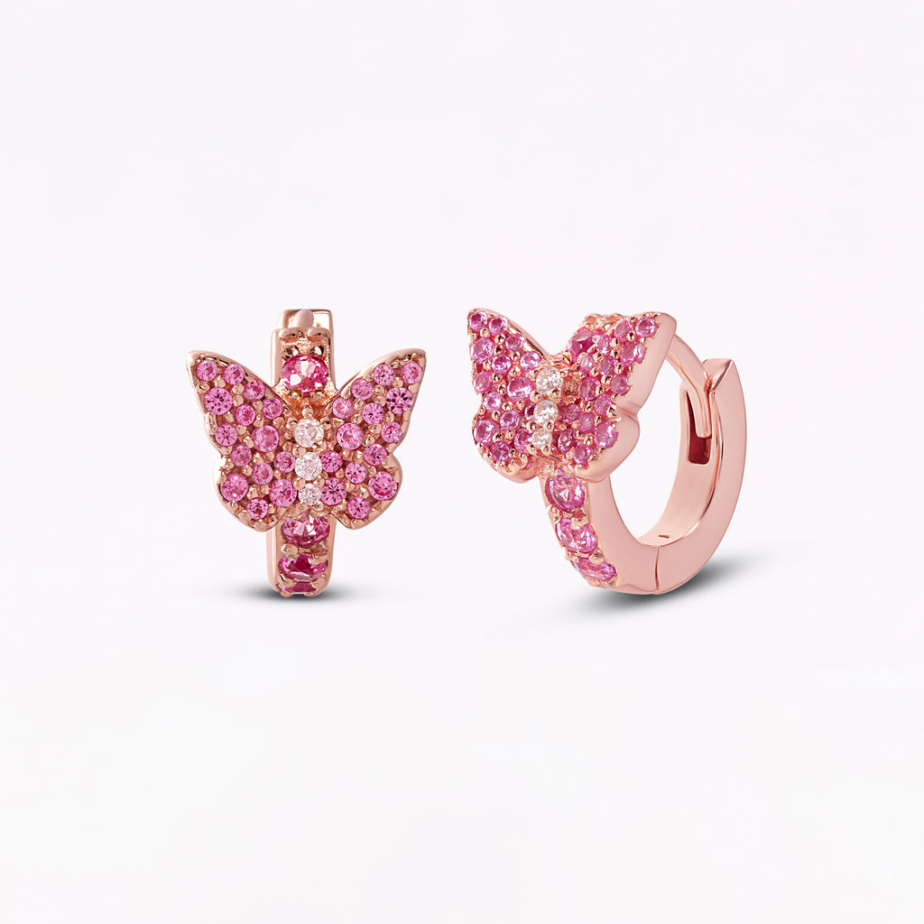 Papillion Mini Huggies Earrings