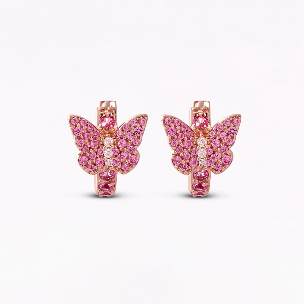 Papillion Mini Huggies Earrings