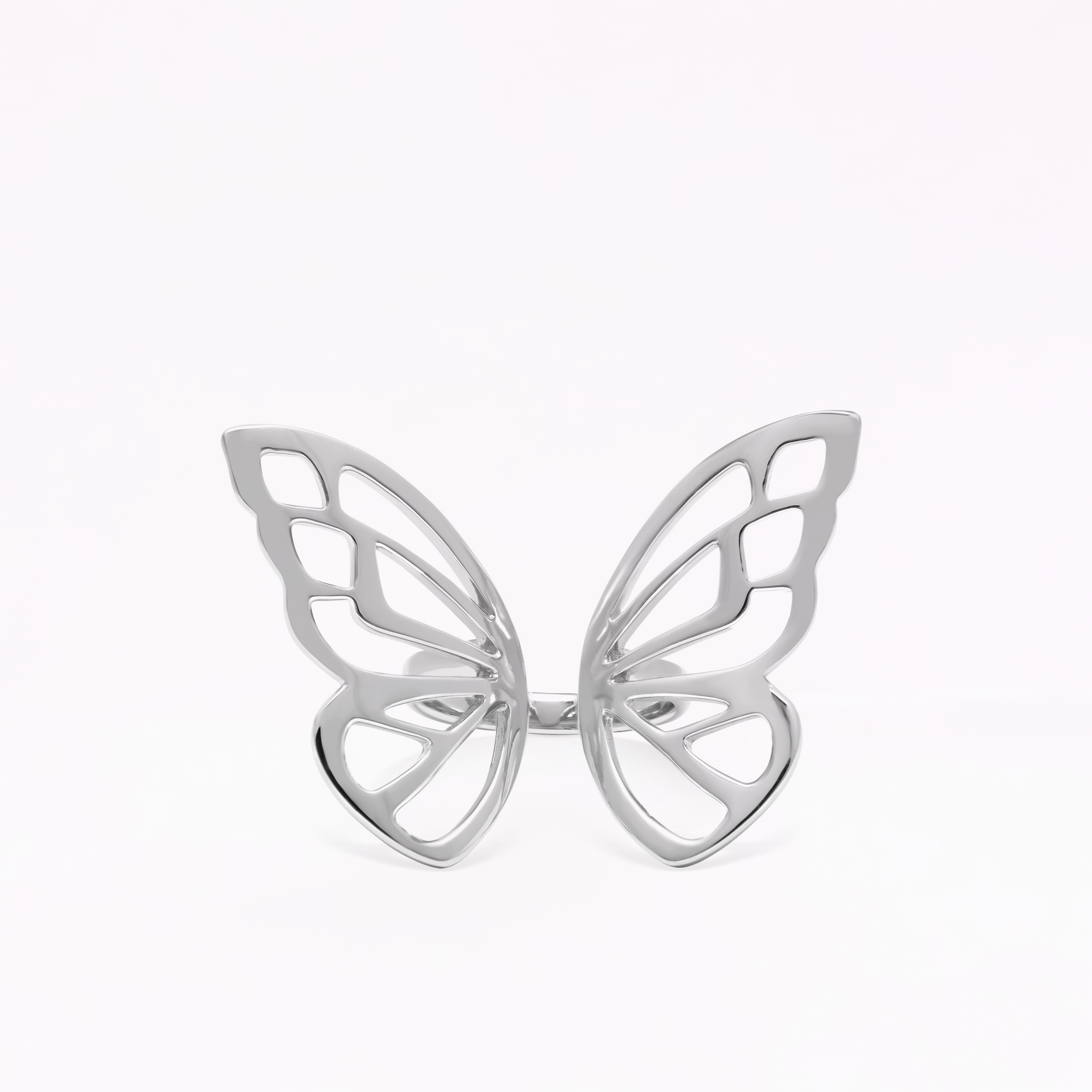 Mariposa Silver Open Ring – Sophia Webster