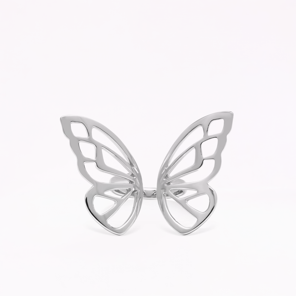 Mariposa Silver Open Ring