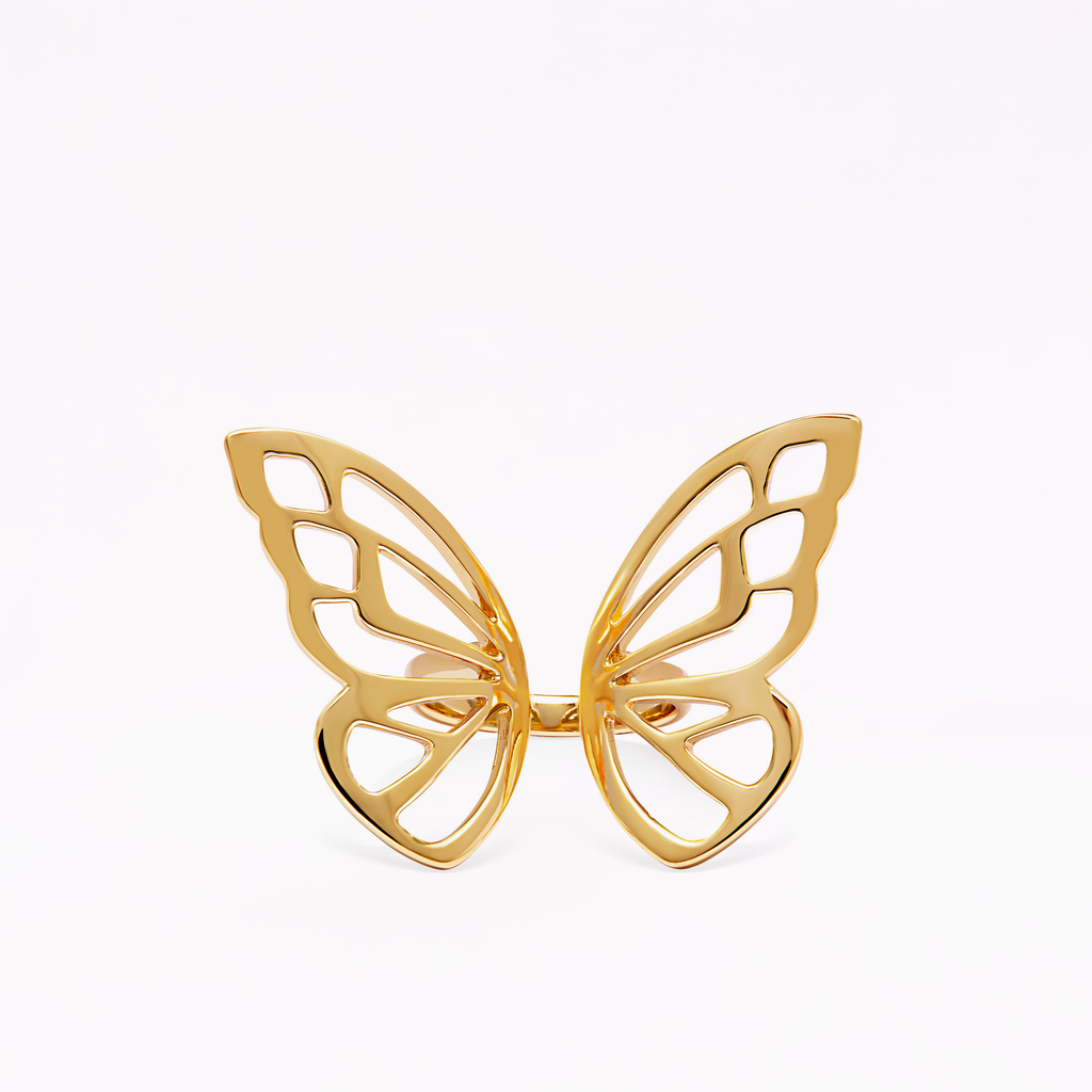 Mariposa 18K Gold Open Ring