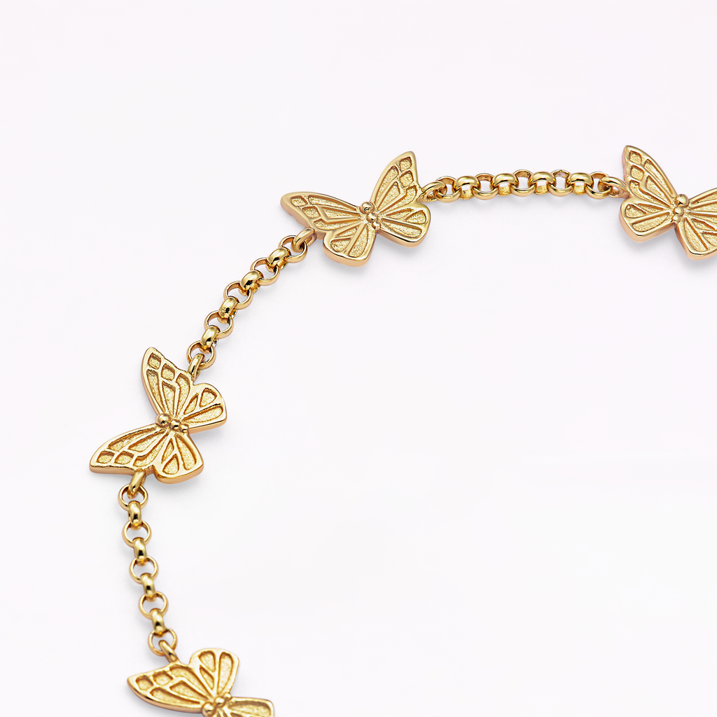Mariposa 18K Gold Bracelet