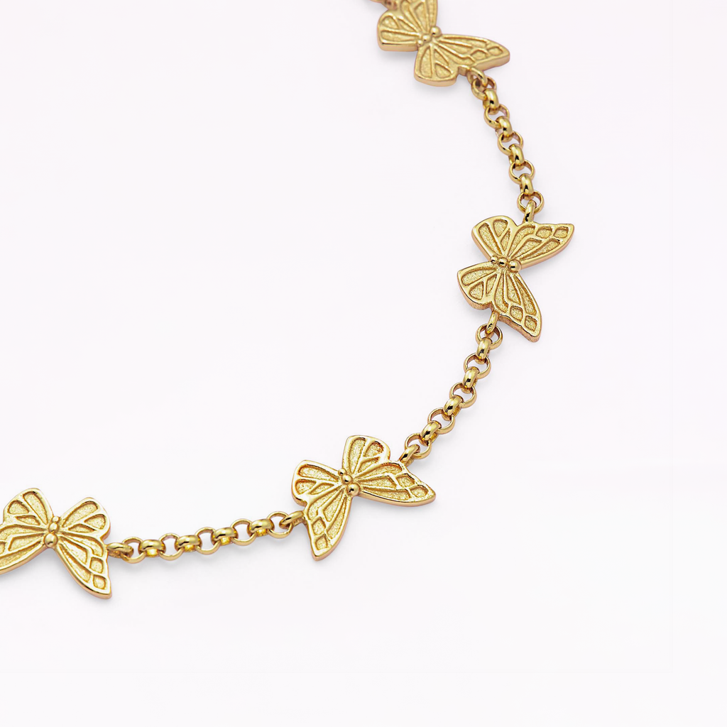 Mariposa 18K Gold Bracelet