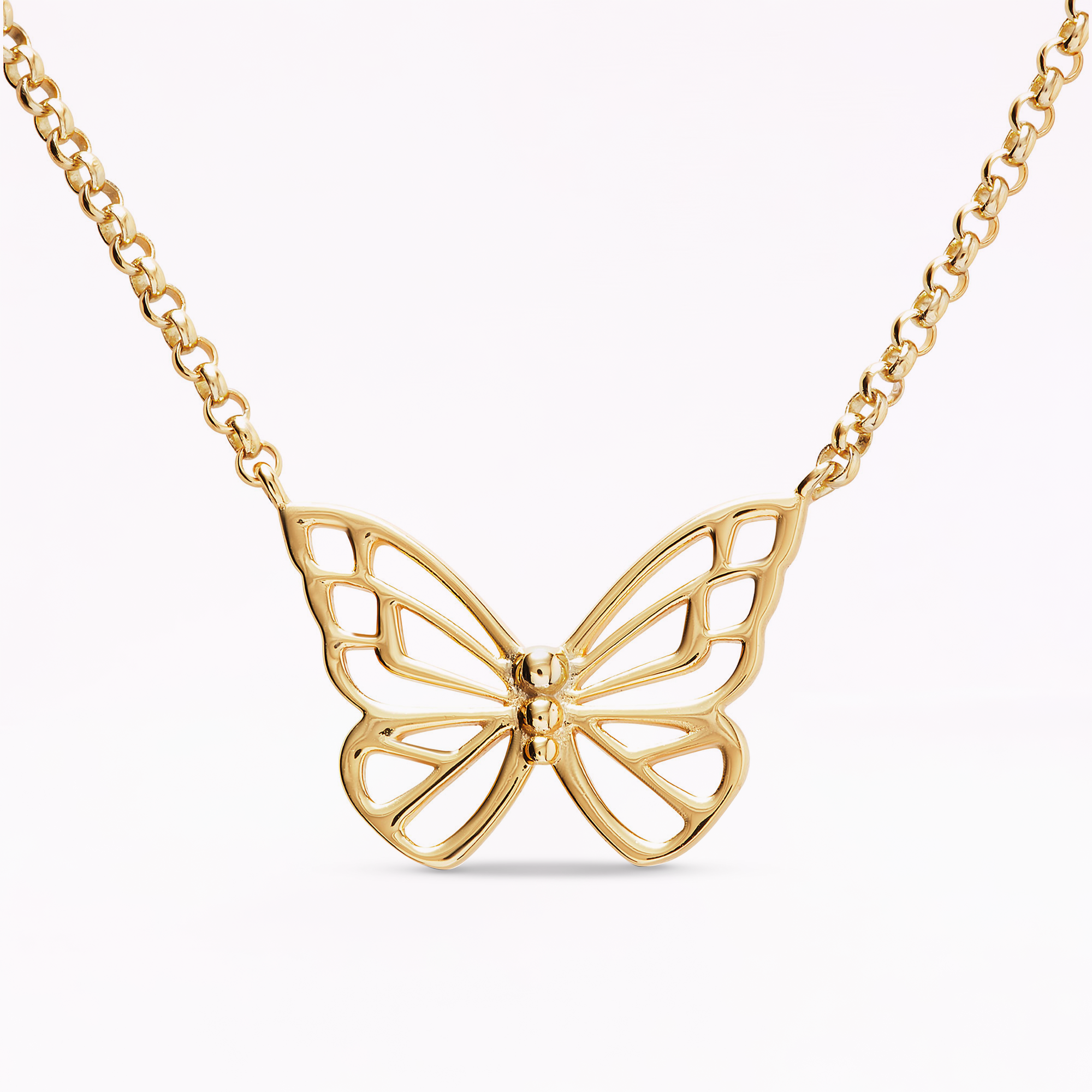 Mariposa 18K Gold Pendant Necklace