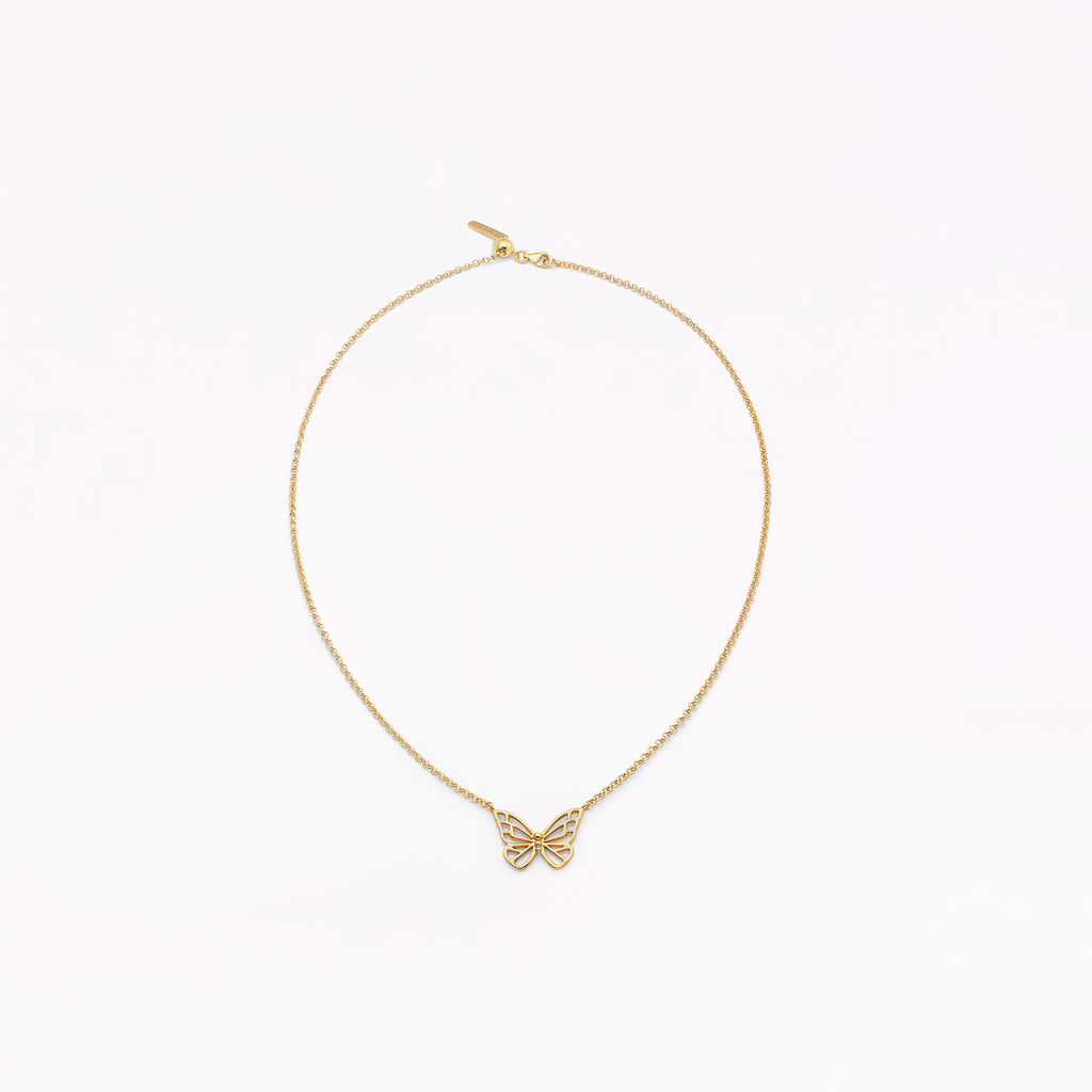 Mariposa 18K Gold Pendant Necklace
