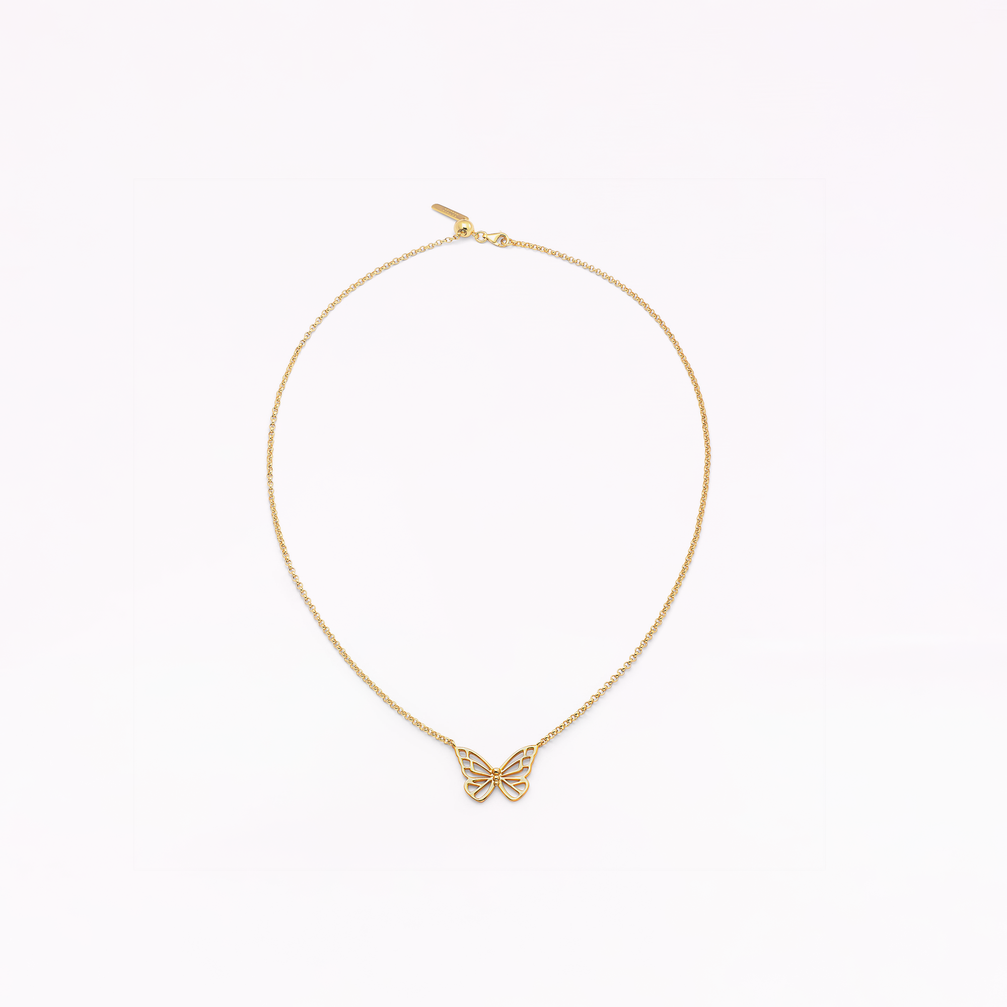 Mariposa 18K Gold Pendant Necklace