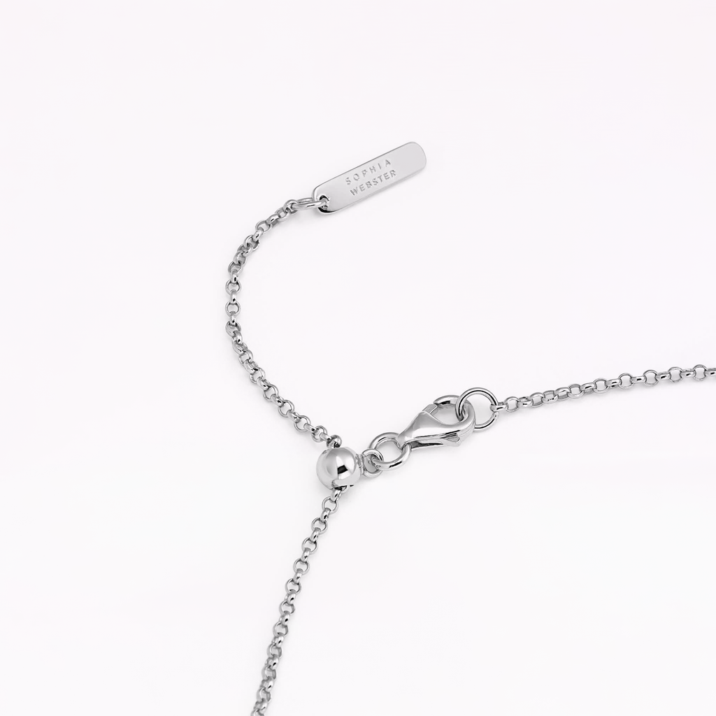 Papillon Silver Classic Pendant Necklace