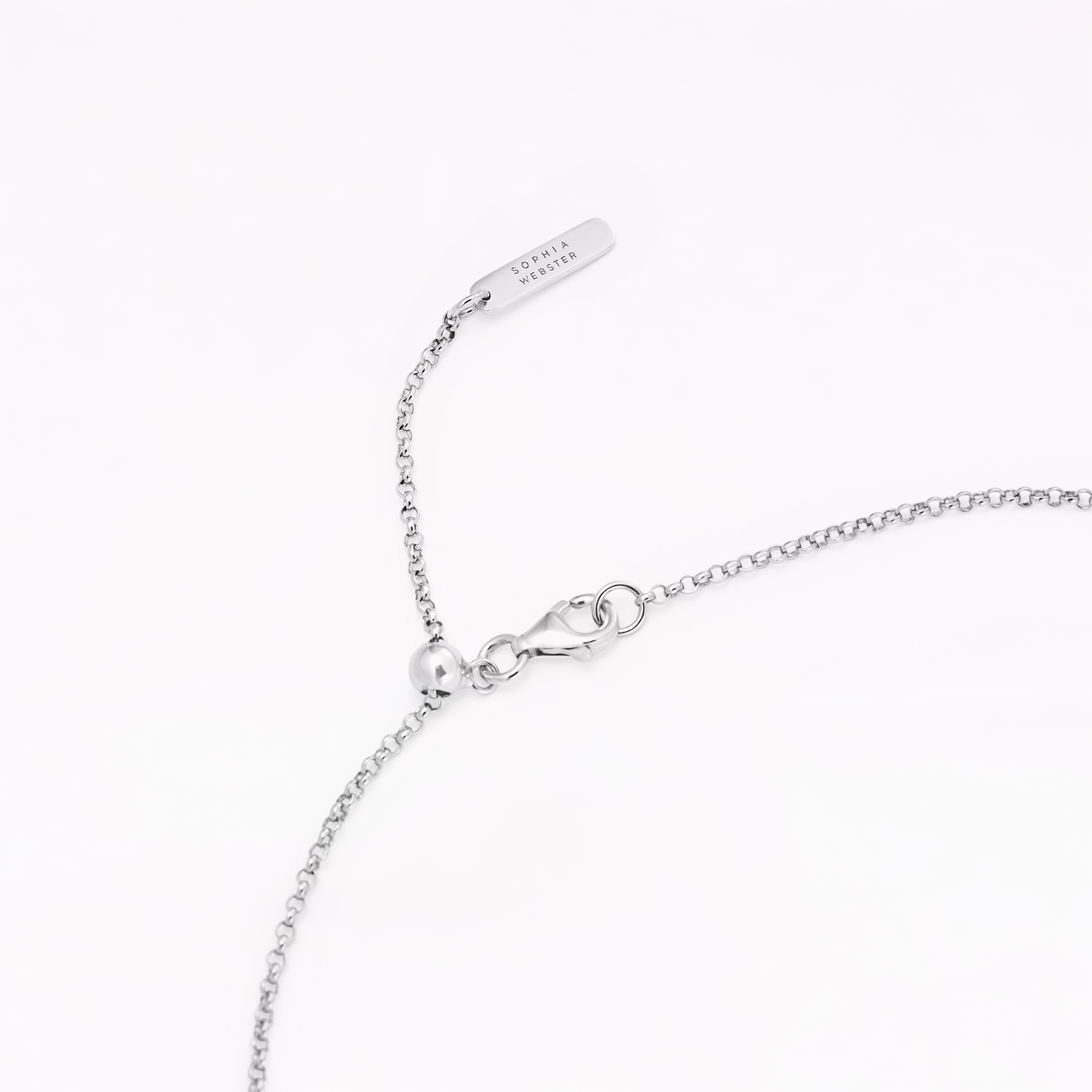 Papillon Silver Pendant Necklace