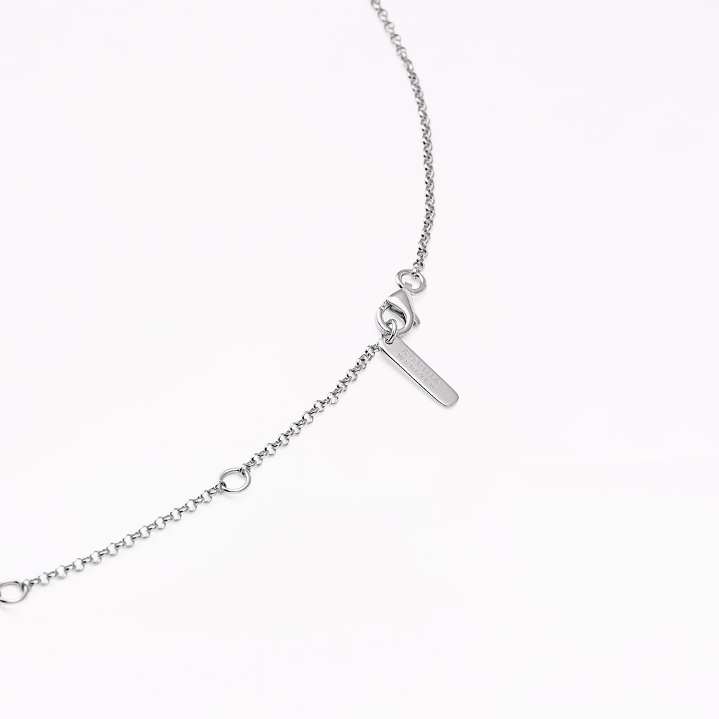 Papillon Silver Multi Necklace