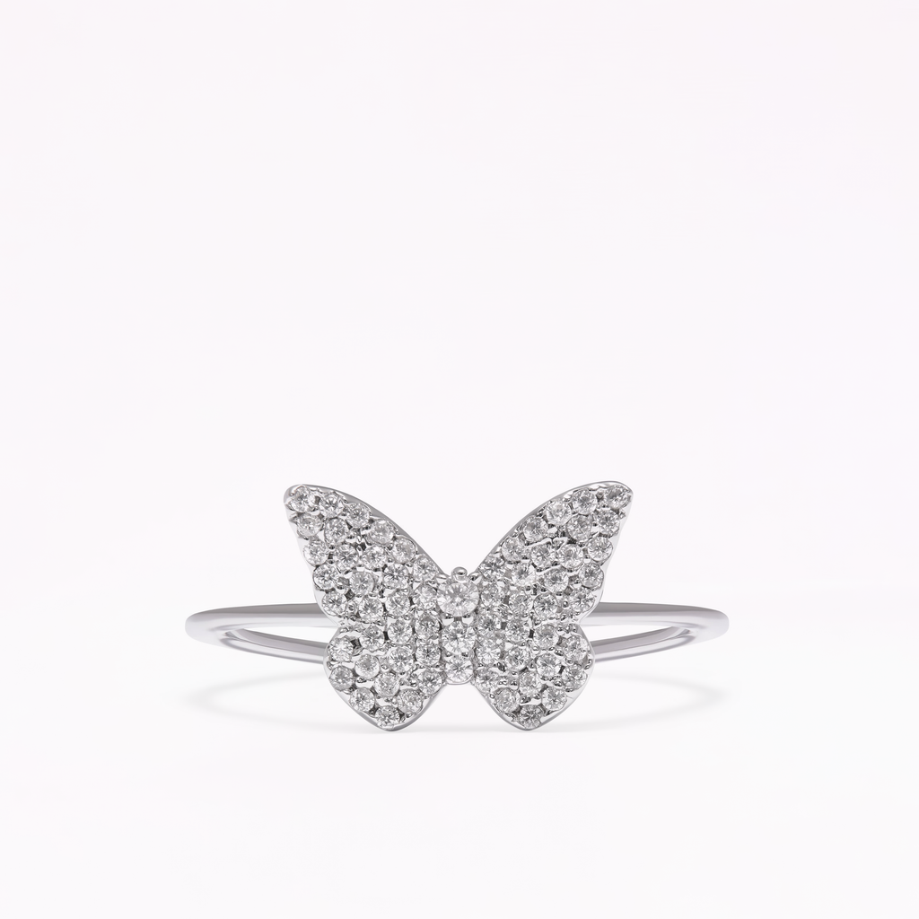 Papillon Silver Classic Ring