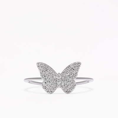 Papillon Silver Classic Ring