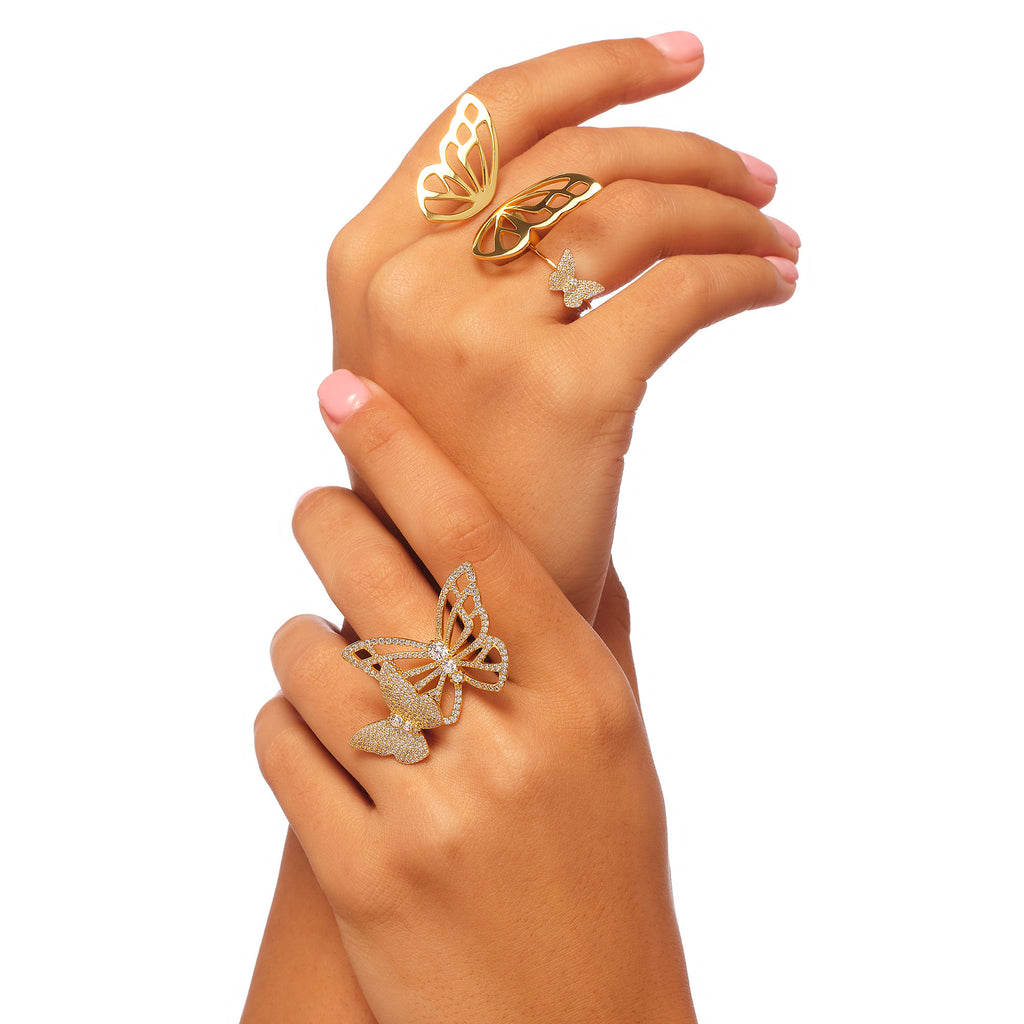 Papillon 18K Gold Classic Ring