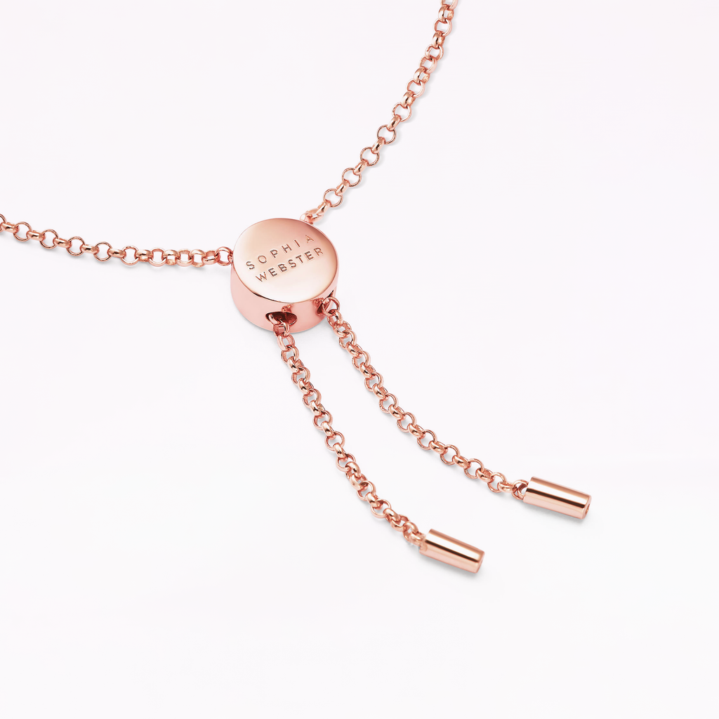 Papillon 18K Rose Gold Cerise Bracelet