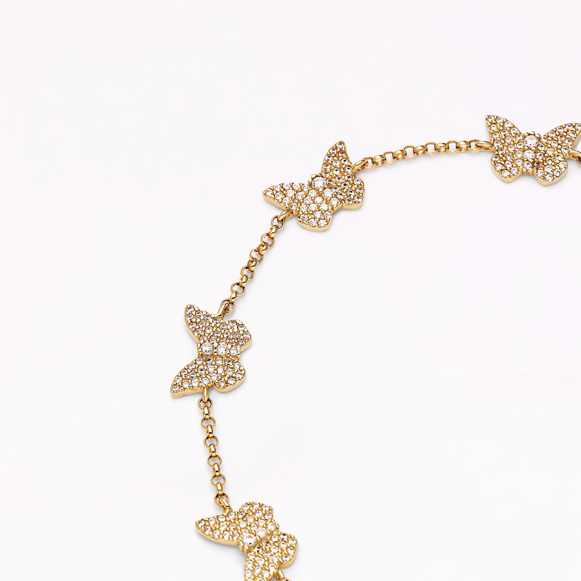 Papillon 18K Gold Bracelet