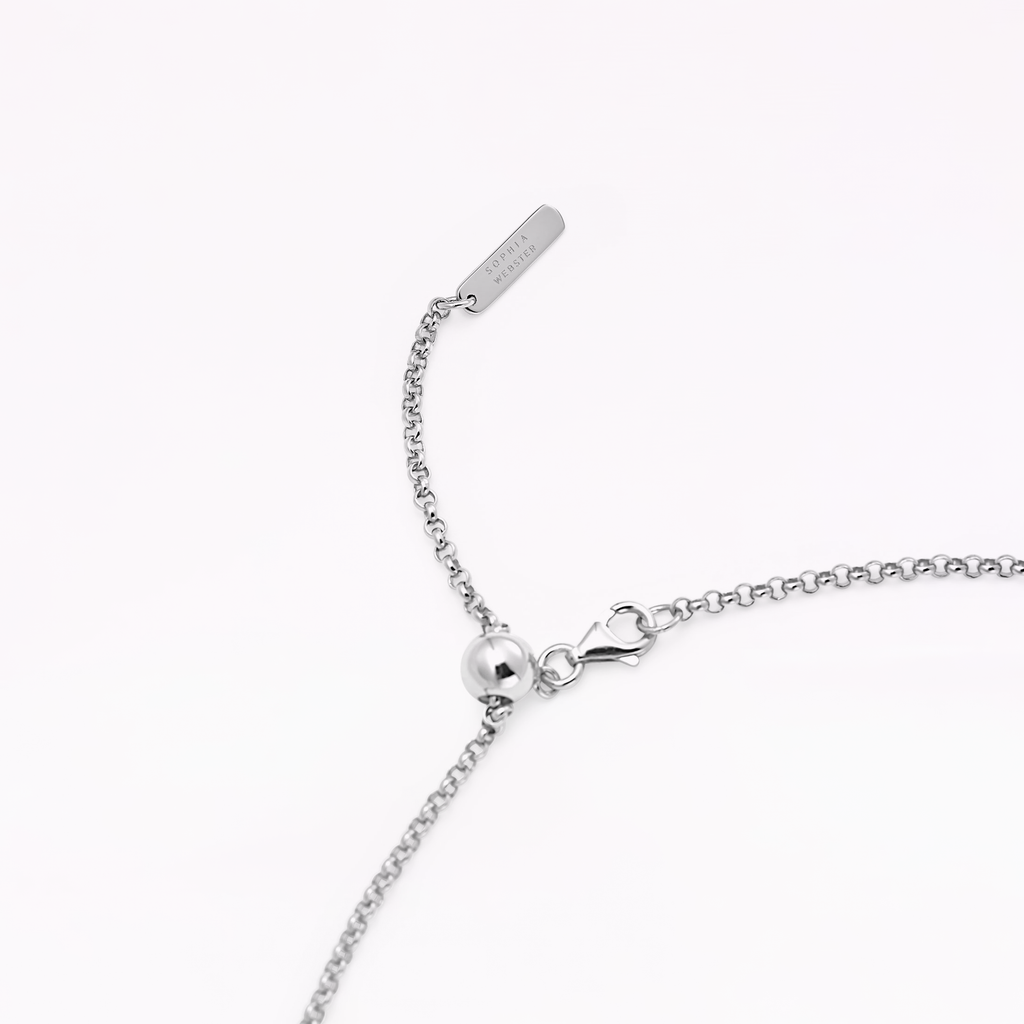 Mariposa Silver Pendant Necklace