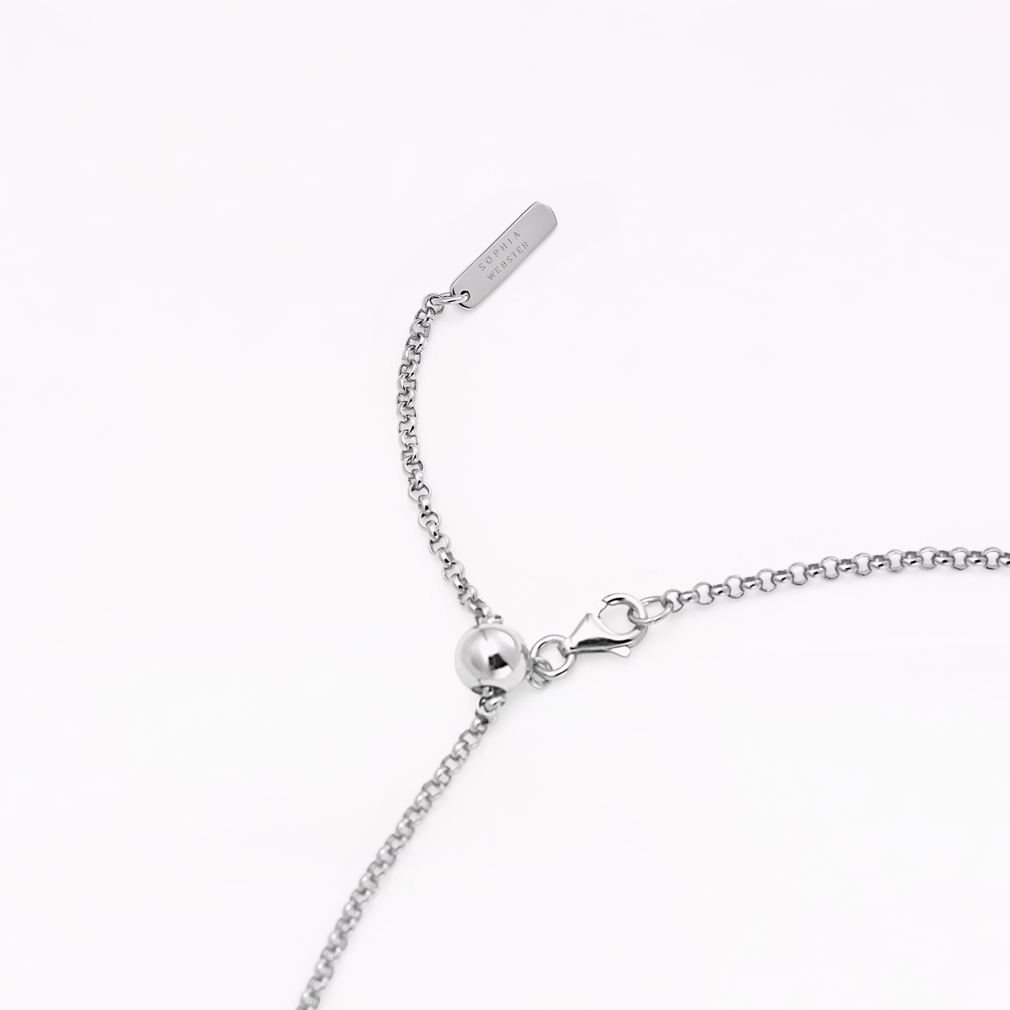 Mariposa Silver Pendant Necklace