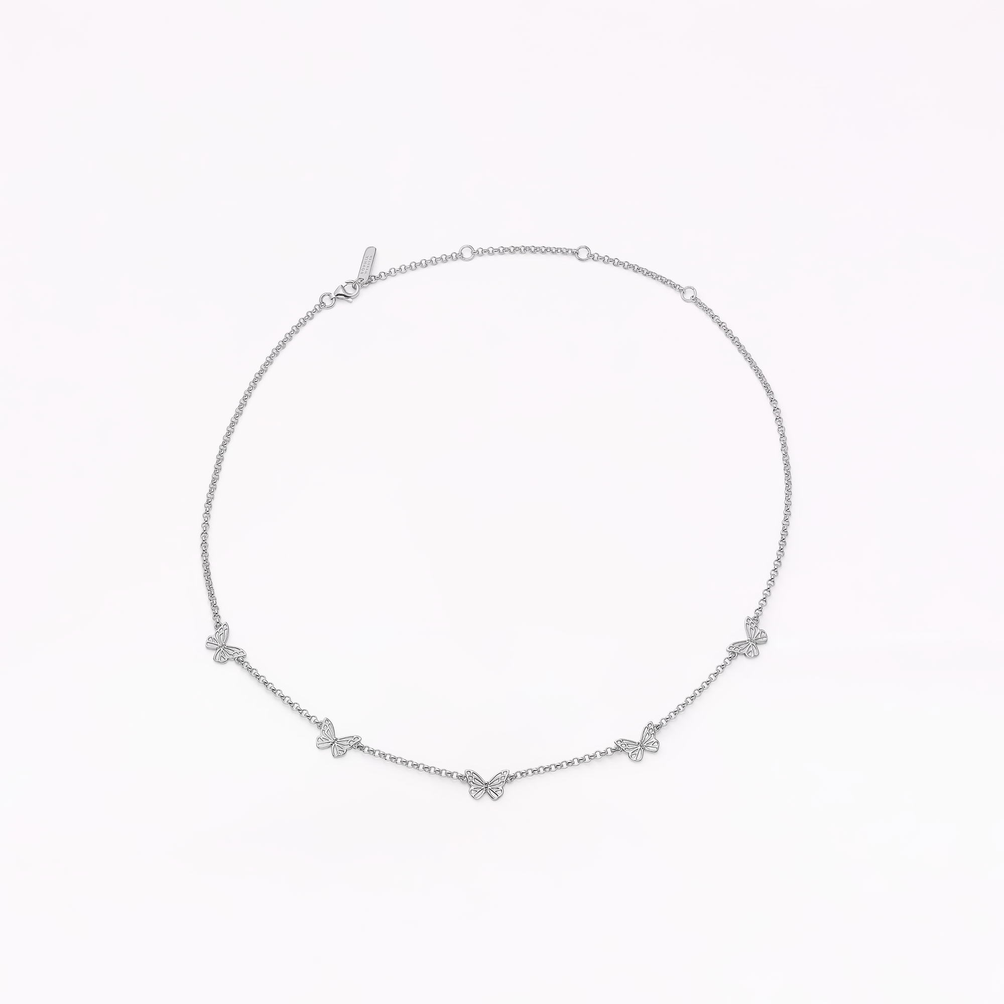 Mariposa Silver Multi Necklace