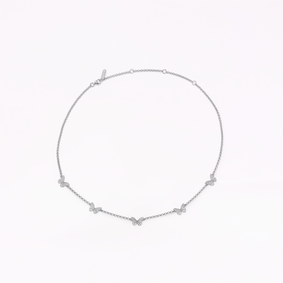Mariposa Silver Multi Necklace