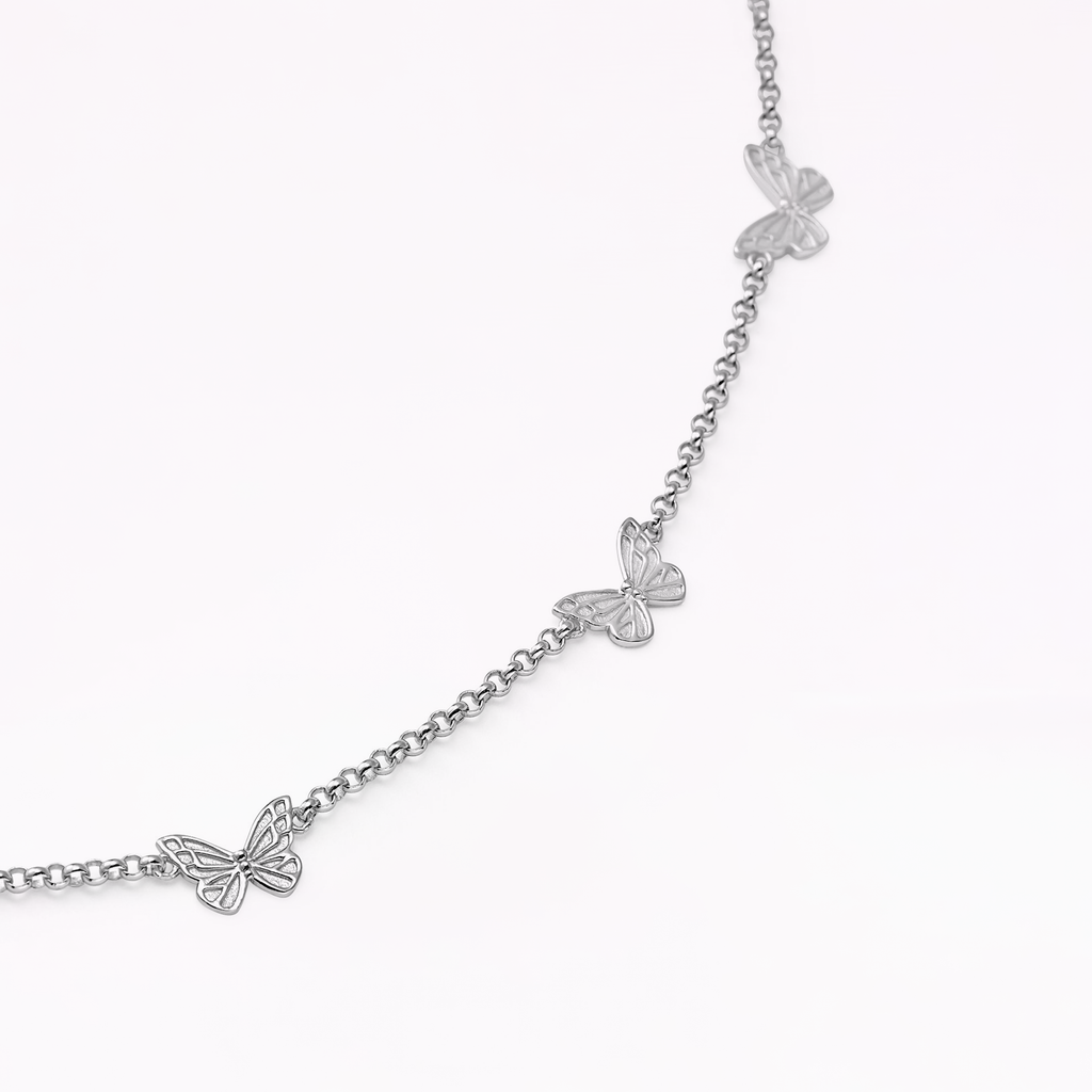 Mariposa Silver Multi Necklace