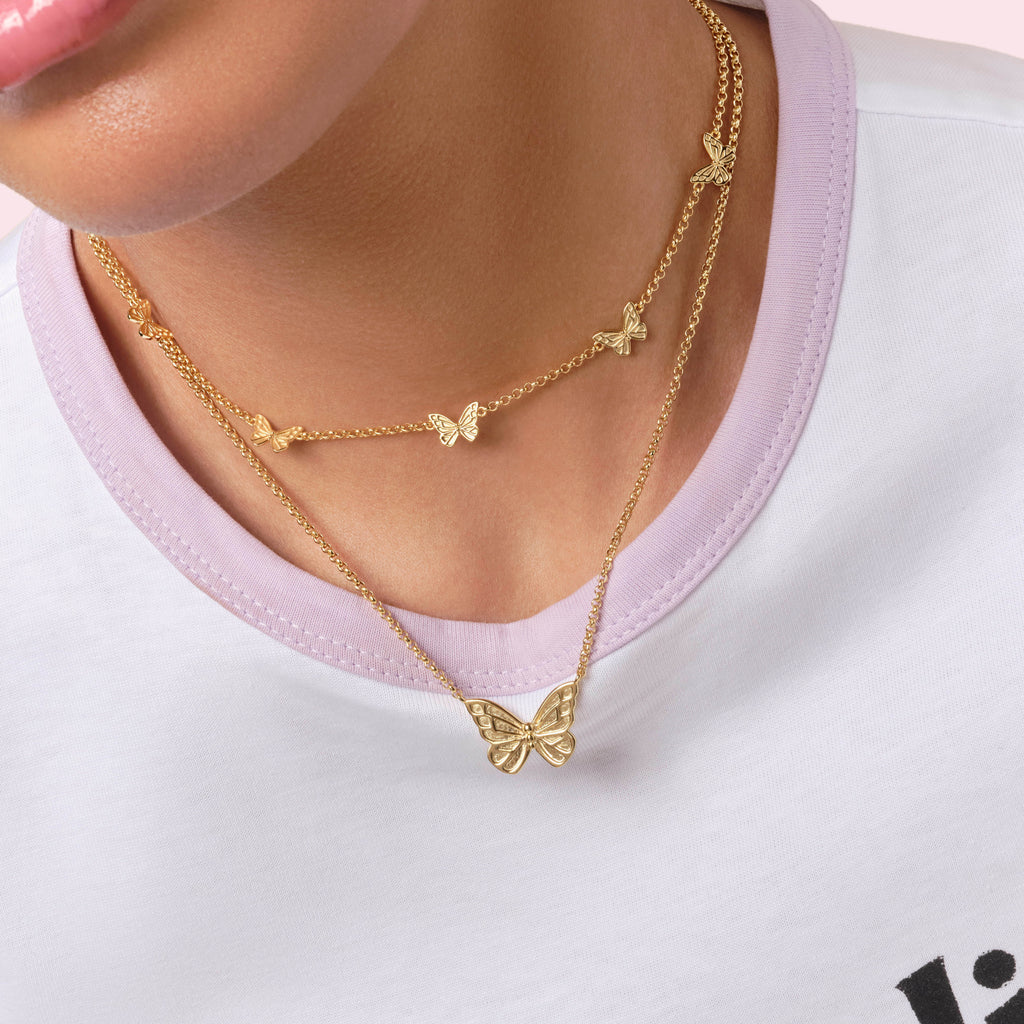 Maripossa Gold Classic Pendant Necklace