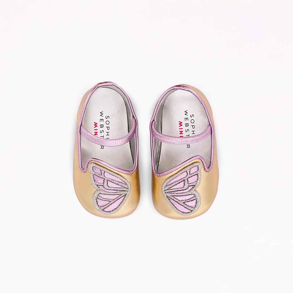 Butterfly Embroidery Flat Baby
