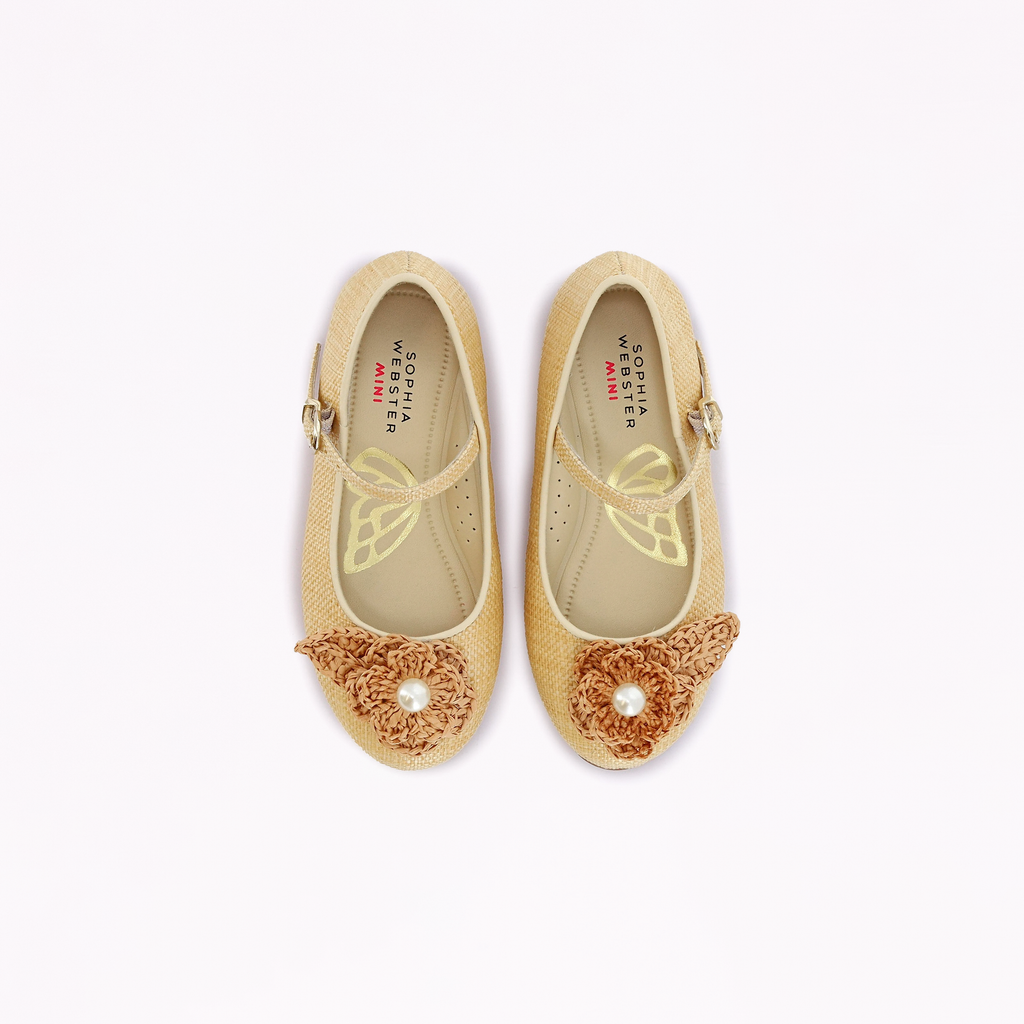 Mini Pearl Flower Closed Toe