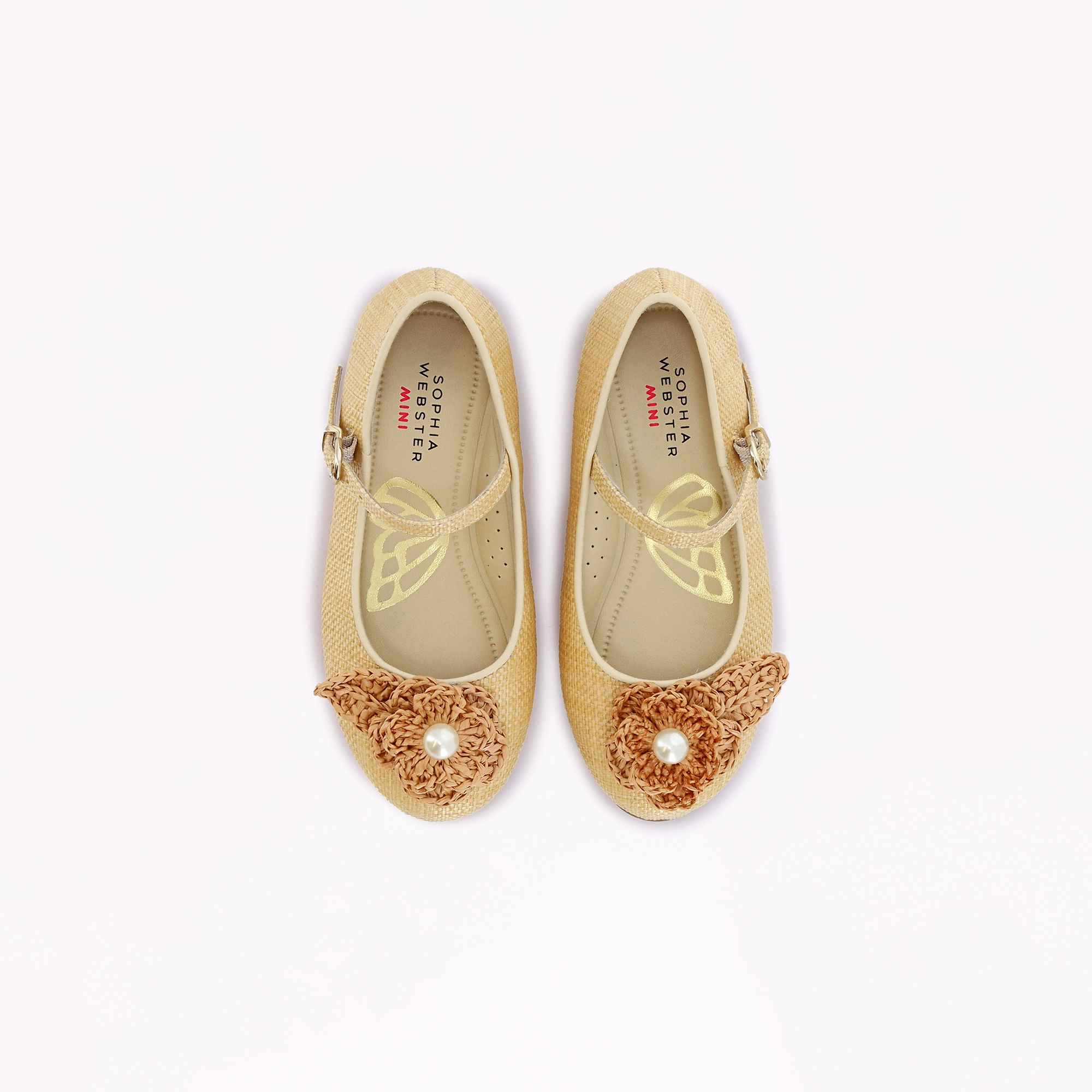 Mini Pearl Flower Closed Toe