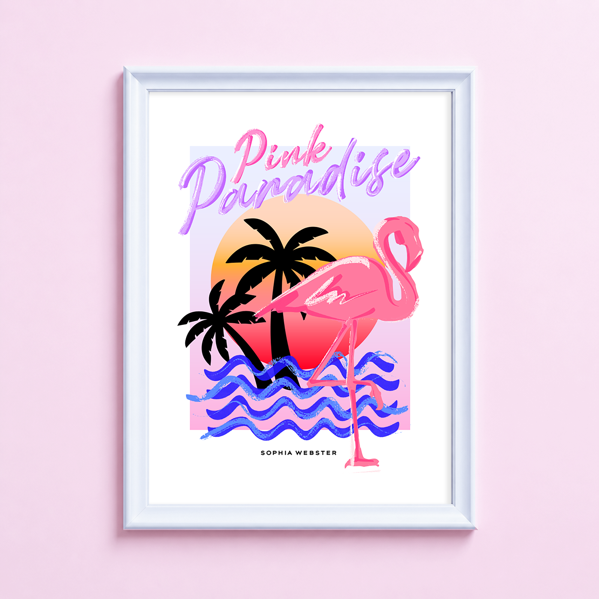 Paradise Sunset Art Print
