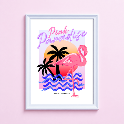 Paradise Sunset Art Print