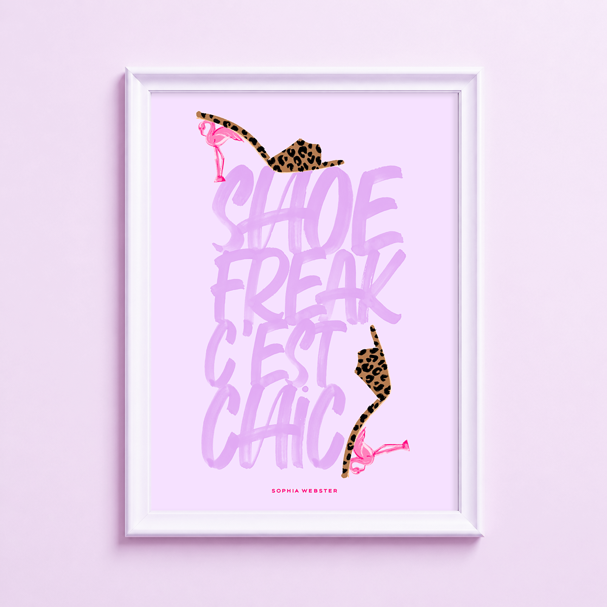 Shoe Freak Art Print