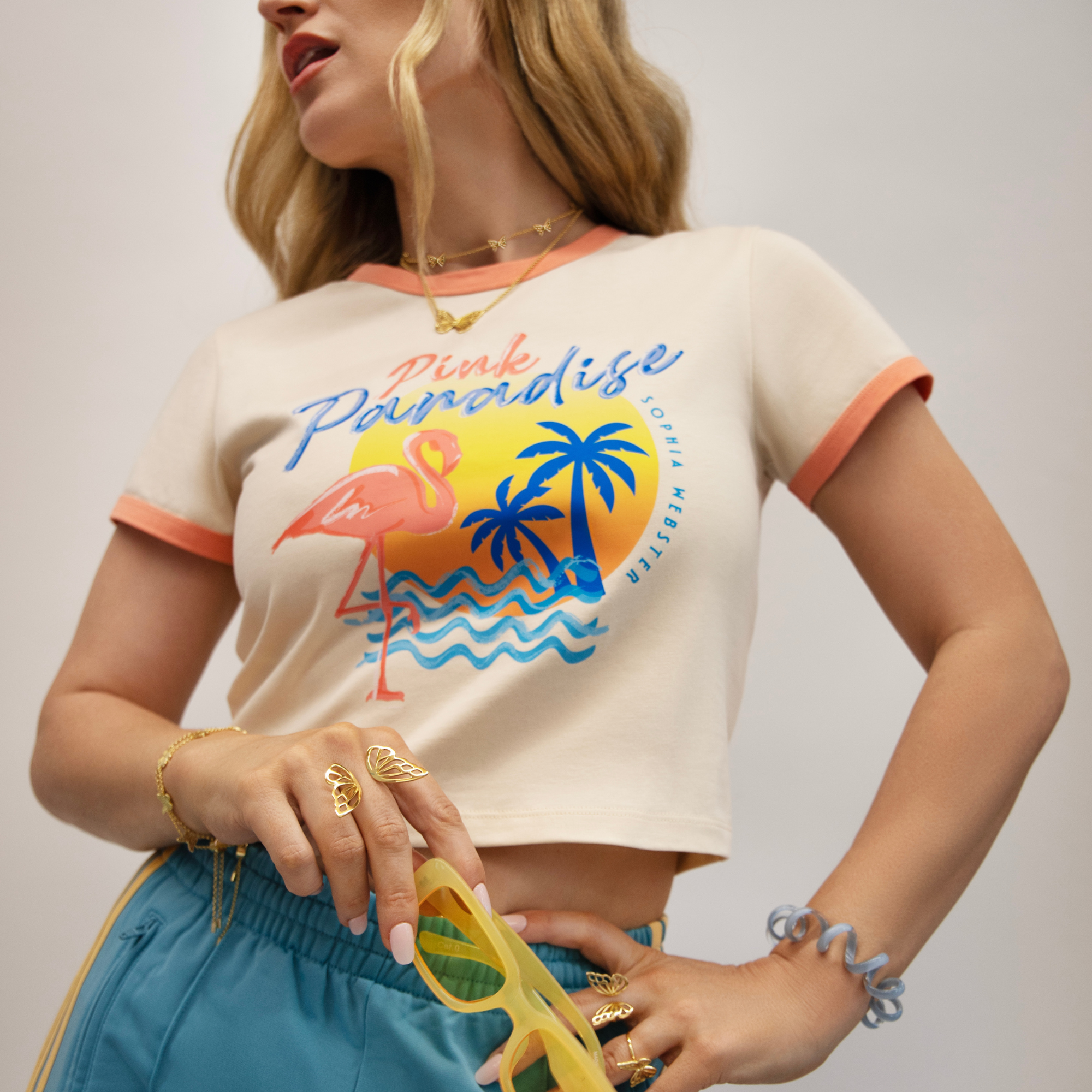 Paradise Sunrise Crop Top