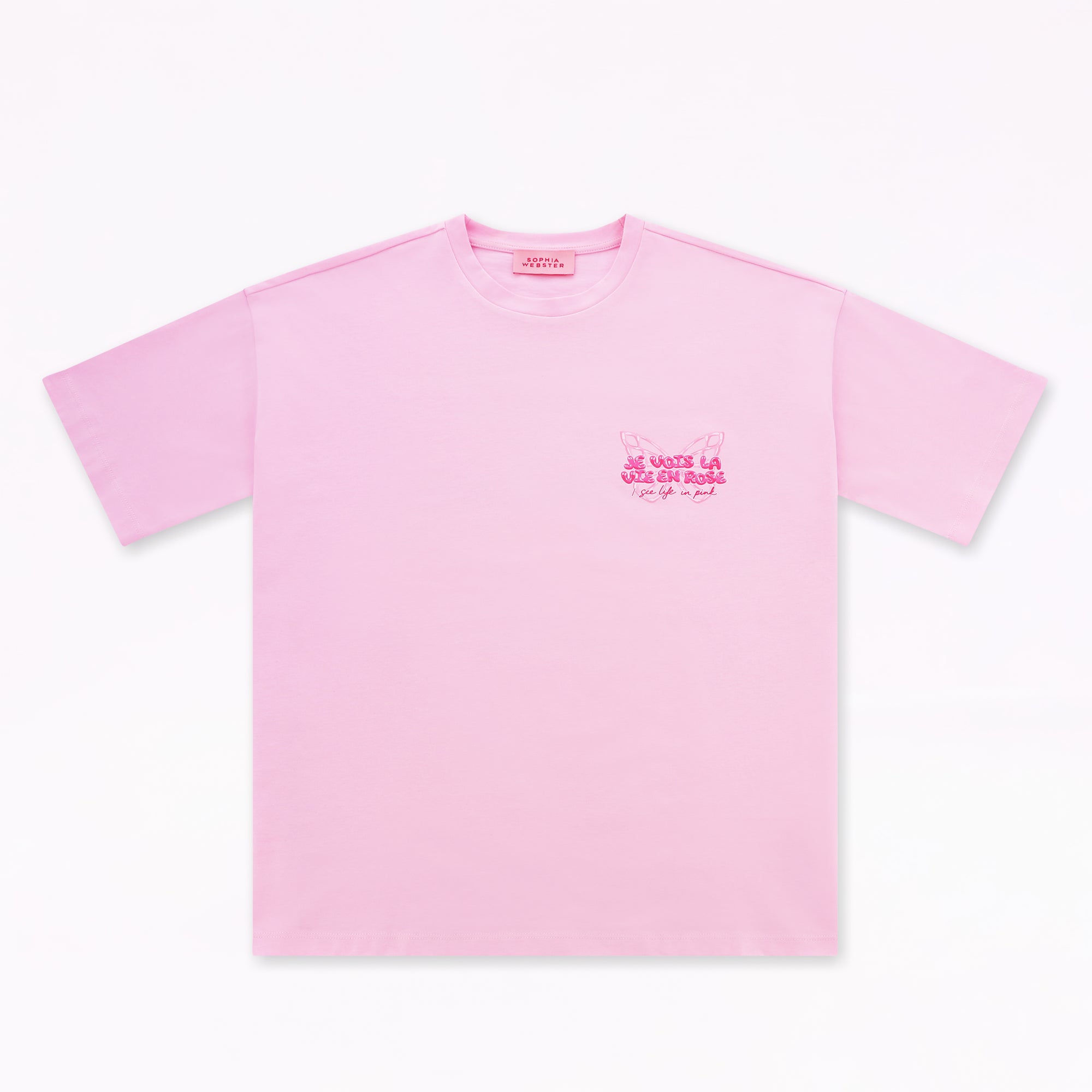 Shades Of Pink Oversized T-Shirt