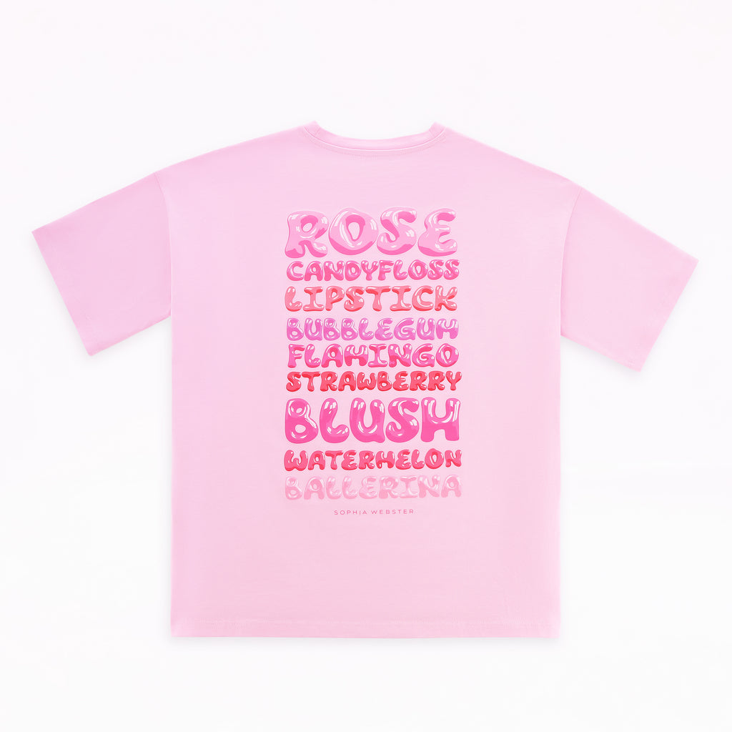 Shades Of Pink Oversized T-Shirt