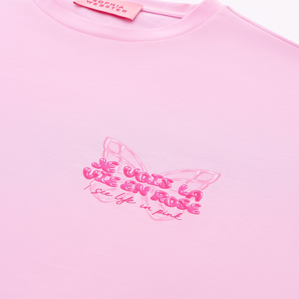 Shades Of Pink Oversized T-Shirt