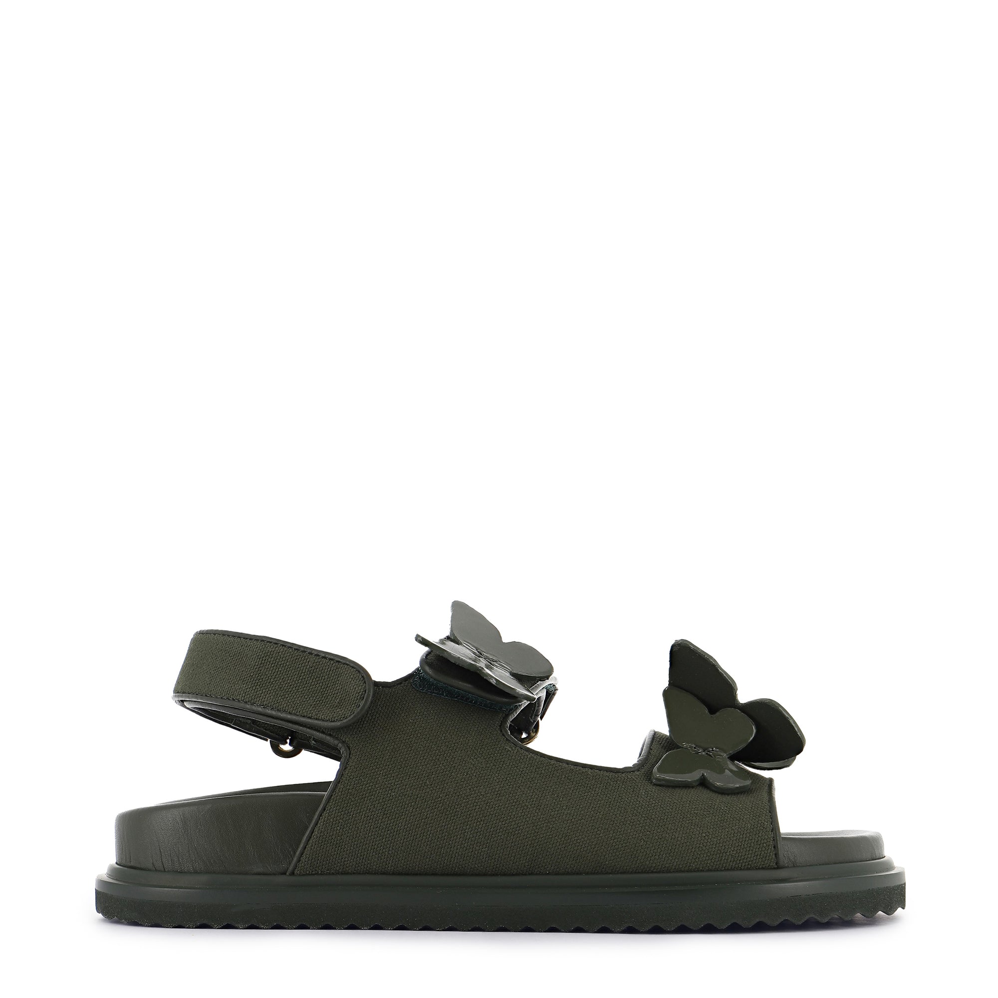 Vanessa Flat Sandal Khaki