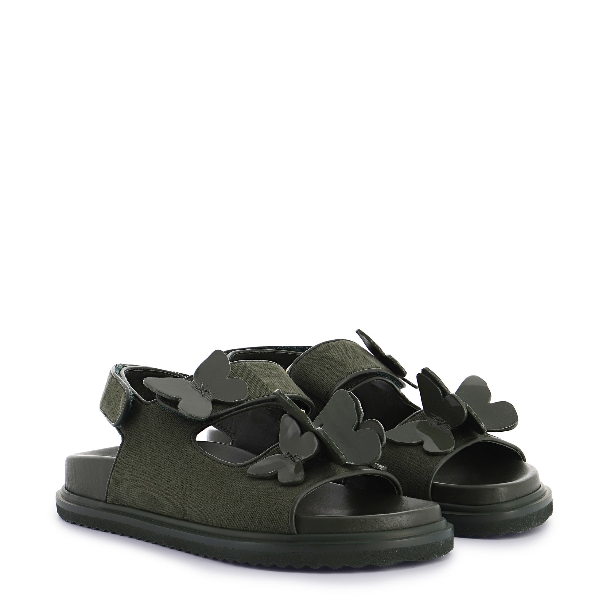Vanessa Flat Sandal Khaki
