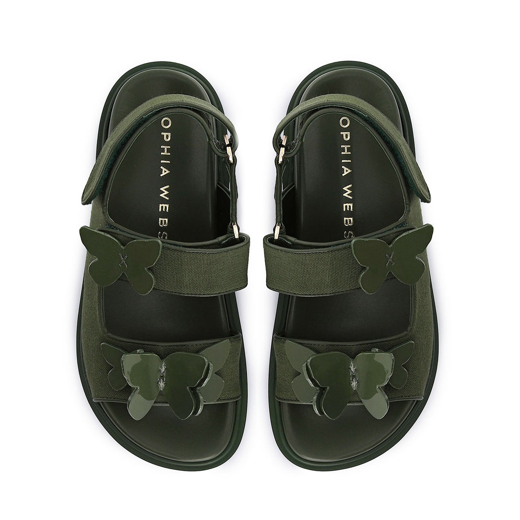 Vanessa Flat Sandal Khaki