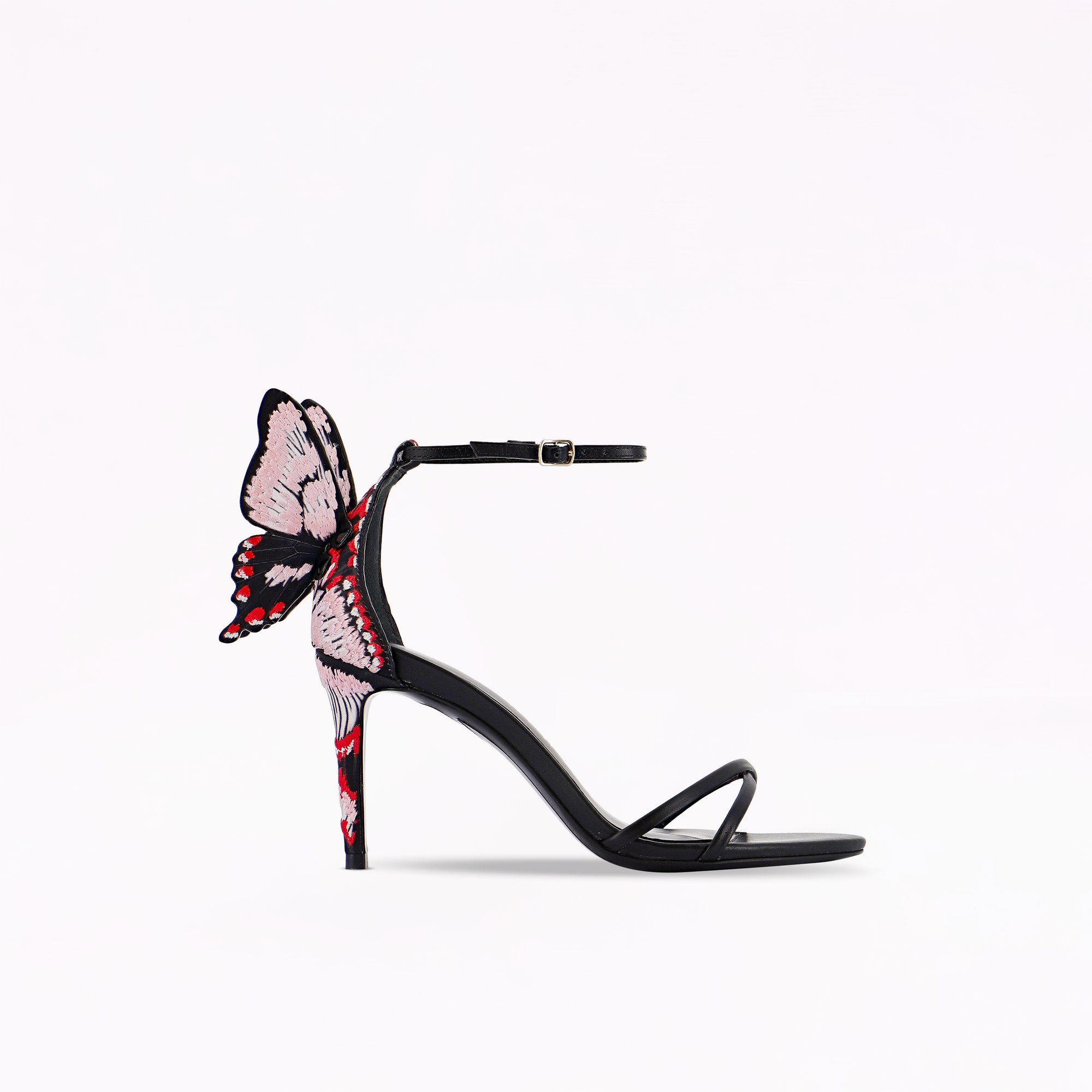 Chiara Embroidery Mid Sandal